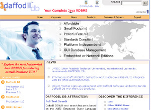 Daffodil DB Screenshot